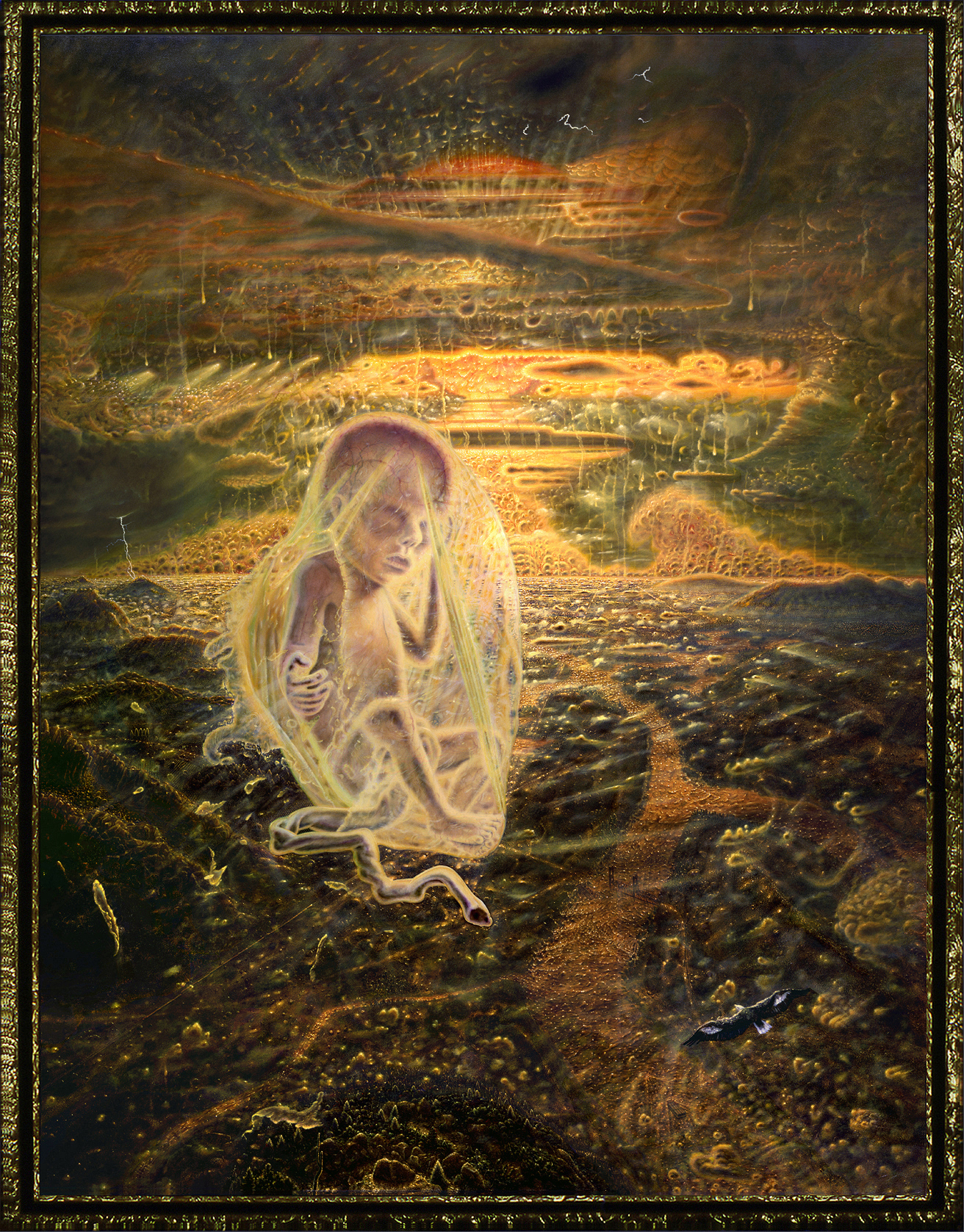 Dies Irae, anti nuclear war painting