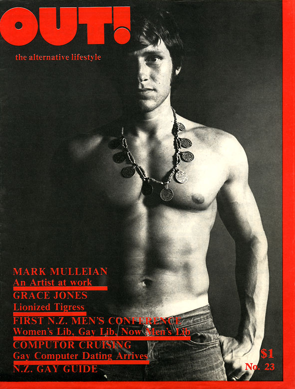 OUT Magazine (New Zealand), Mark Mulleian An Artist at work 