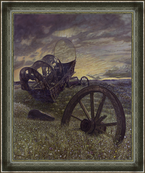 Mulleian's mysterious painting entitled "Lost Journey"